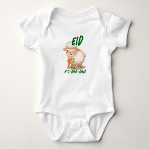 Lustiger süßer Baby-Schaf-Eid-Adha lustiger Baby-N Baby Strampler