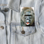 LUSTIGER SÜßER GORILLA BUTTON (Insitu)