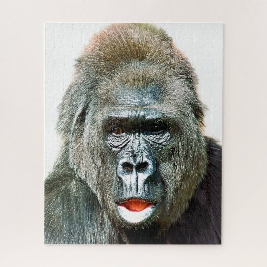 LUSTIGER SÜßER GORILLA PUZZLE (Vertikal)