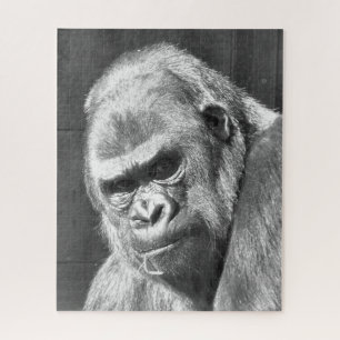 LUSTIGER SÜßER GORILLA PUZZLE