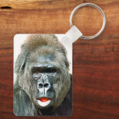 LUSTIGER SÜßER GORILLA SCHLÜSSELANHÄNGER (Rückseite)