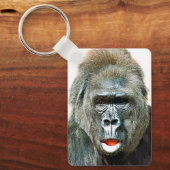 LUSTIGER SÜßER GORILLA SCHLÜSSELANHÄNGER (Vorderseite)
