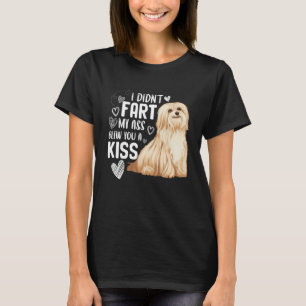 Lustiger süßer Havanese-Hund furzt nicht, Welpenli T-Shirt