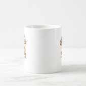 Lustiger Süßer Kaffeebecher Ich brauche Kaffee bev Kaffeetasse (Mittel)