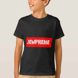Lustiger Süßer Pun Parodie Jewpreme Jude S T-Shirt