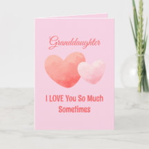 Lustiger Süßer Valentinstag Enkelin