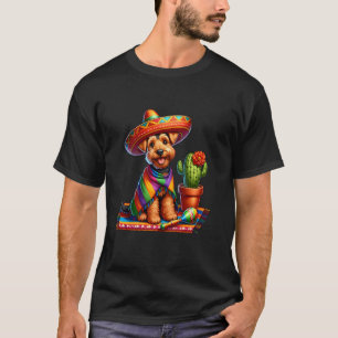 Lustiger Süßer Welsh Terrier Hund Hunde Liebhaber T-Shirt