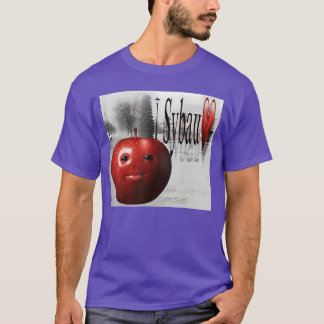 Lustiger SYBAU Alberner AI Apple Gen Z Meme BrainR T-Shirt