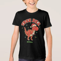 Lustiger T-Rex-Dinosaurier-Weihnachts-T-Shirt
