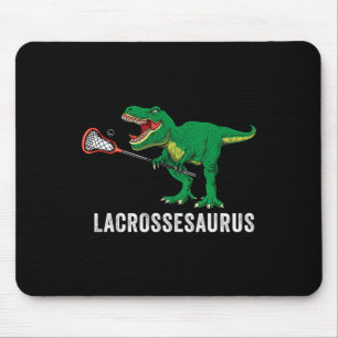 Lustiger T Rex Lacrosse Dinosaur Lax Jungen Lacros Mousepad