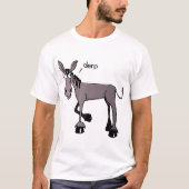 Lustiger T - Shirt Derp Esels (Vorderseite)
