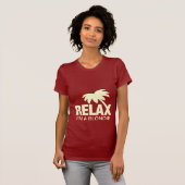 Lustiger T - Shirt für blondies (Vorne ganz)