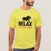 Lustiger T - Shirt für Erbauer mit lustigem (Vorderseite)