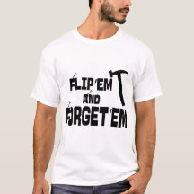Lustiger T - Shirt für Haus-Flipper