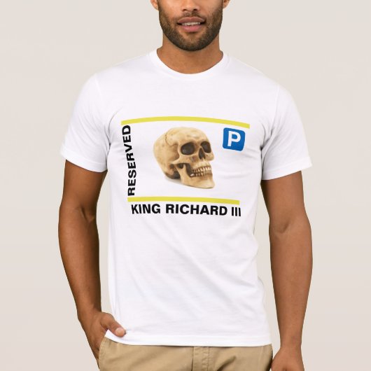 Lustiger T - Shirt König-Richard III (Vorderseite)