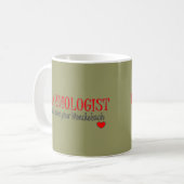 Lustiger T - Shirt u. Geschenke Kaffeetasse (Vorderseite Links)