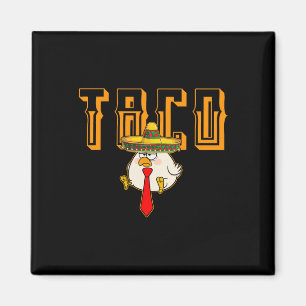 Lustiger Taco Anti-Trump kneift immer raus Los geh Magnet