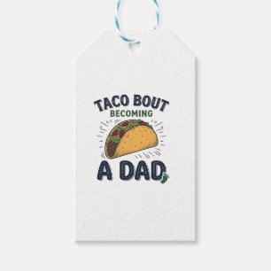 Lustiger Taco darüber, dass man Papa wird Schwange Geschenkanhänger