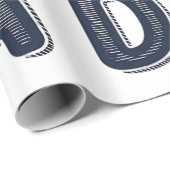 Lustiger Taco darüber, dass man Vater wird Schwang Geschenkpapier (Rolleneckpunkt)