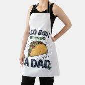 Lustiger Taco darüber, dass man Vater wird Schwang Schürze (InSitu)