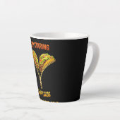 Lustiger Taco-Fan-Hörer Hör auf zu starren Milchtasse (Rechte Ecke)