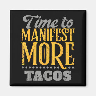 Lustiger Taco höheres Selbst verlangt Tacos Mexiko Magnet