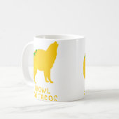 Lustiger Taco Taco Dienstag Wolf Kaffeetasse (Vorderseite Links)