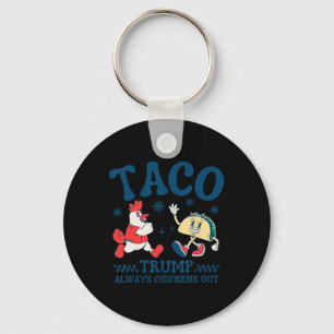 Lustiger Taco Trump kneift immer 1  Schlüsselanhänger