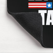 Lustiger Taco Trump kneift immer - 4. Juli Mousepad (Ecke)