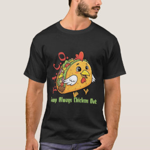 Lustiger Taco Trump kneift immer beim Zoll Meme C T-Shirt