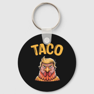 Lustiger Taco Trump kneift immer T.a.c.o 4  Schlüsselanhänger