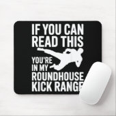 Lustiger Taekwondo-Kampfspruch für Mousepad (Mit Mouse)