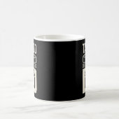 Lustiger Taekwondo-Vater Kaffeetasse (Mittel)