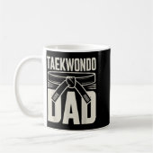 Lustiger Taekwondo-Vater Kaffeetasse (Links)