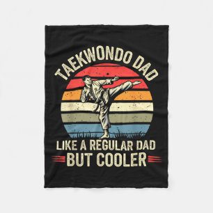 Lustiger Taekwondo-Vater wie ein normaler Vater, a Fleecedecke