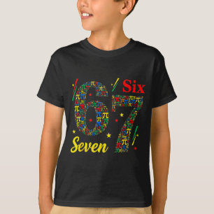 Lustiger Tag 3.14 Symbol 67 Meme Mathe-Witz Gen Z  T-Shirt
