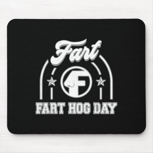 Lustiger Tag des Murmeltiers Furz Mousepad (Vorne)