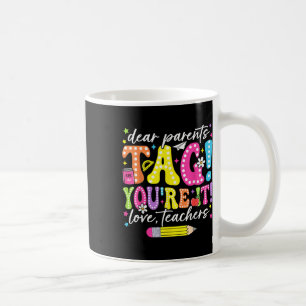 Lustiger Tag für liebe Eltern Du bist es Liebe Leh Kaffeetasse