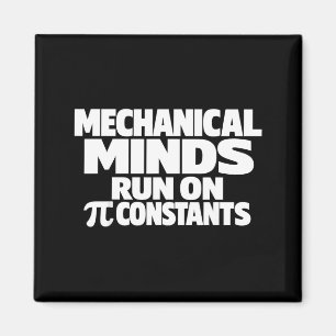 Lustiger Tag Maschinenbauingenieur 14. März Humor  Magnet