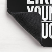 Lustiger Tag wie Tochter Jüngste Mutter Vater Mousepad (Ecke)