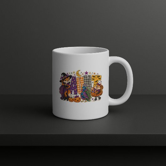 Lustiger Tante-Buchstabenblock  Kaffeetasse