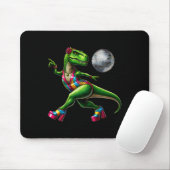 Lustiger tanzender Dinosaurier1  Mousepad (Mit Mouse)