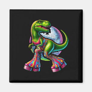 Lustiger tanzender Dinosaurier  Magnet