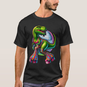 Lustiger tanzender Dinosaurier  T-Shirt