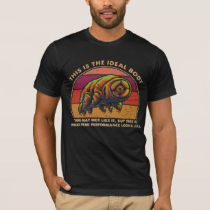 Lustiger Tardigrad Ideal Körper T-Shirt
