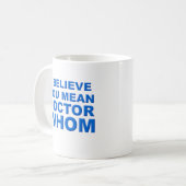 Lustiger Tasse Doktor Wen (Vorderseite Links)
