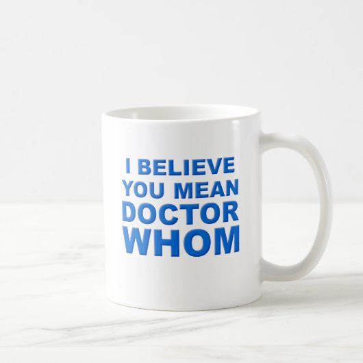 Lustiger Tasse Doktor Wen (Rechts)