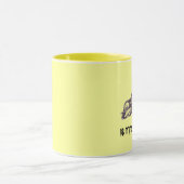 Lustiger Tassenentwurf des Affen Tasse (Zentrum)