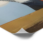 Lustiger Tauben-Badezimmer-Kunst-Druck Skurril Zuh Poster (Ecke)