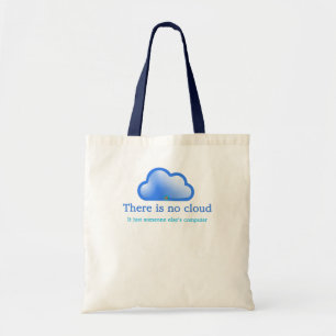 Lustiger Tech-Humor Es gibt keine Wolke, es ist ei Tragetasche